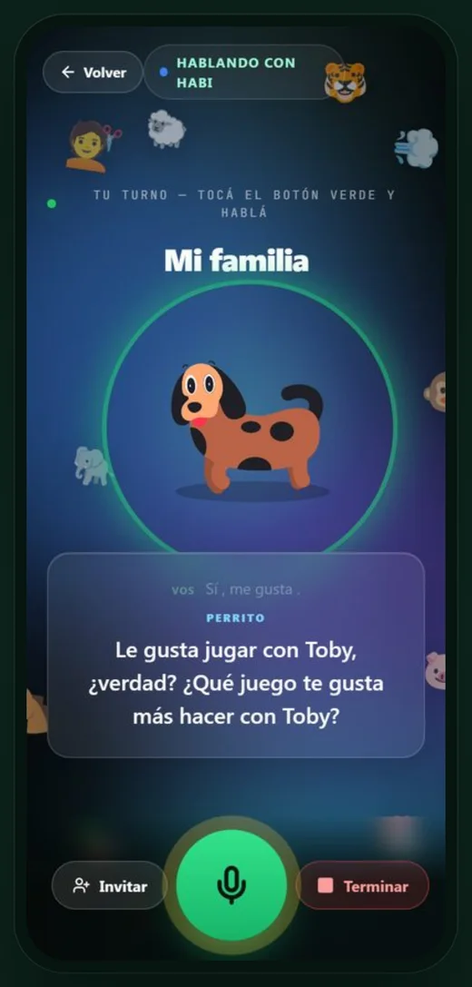 Habláh Kids: Mi familia, una charla y no un examen